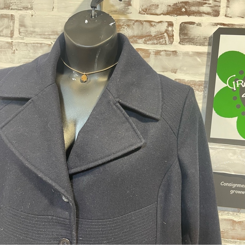 Tommy Hilfiger Women's navy blue  Pea Coat XXL - Picture 6 of 8